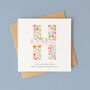 Personalised Birthday Initial Card – Any Letter, thumbnail 5 of 8