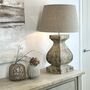 Large Chunky Solid Wood Table Lamp Aspen, thumbnail 4 of 5