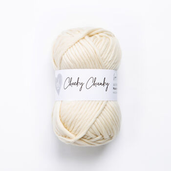 Cushion Cover Knitting Kit Joy, 5 of 8
