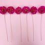 Hot Pink Bouquet Recycled Plastic Bottle Flowers, thumbnail 7 of 12
