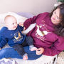 Joyeux Narwhal Adult And Child Christmas Jumpers, thumbnail 1 of 7