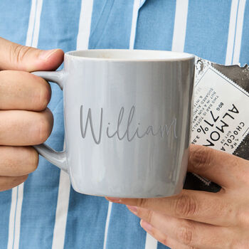 Personalised Engraved Stoneware Mug For Her, 3 of 6