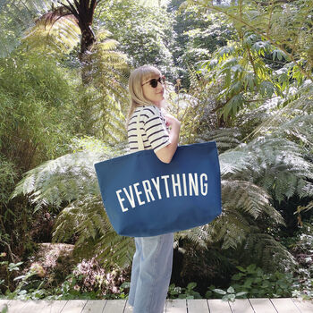 'Everything' Blue Really Big Bag, 3 of 8