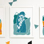 'You Are So Loved' Kids Positive Penguin Nursery Print, thumbnail 2 of 4
