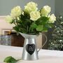Personalised Heart Pitcher Jug Vase, thumbnail 2 of 7