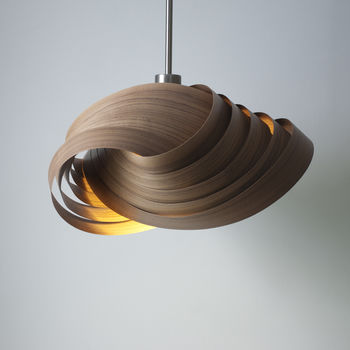 Ebb And Flow Wooden Knot Lampshade, 2 of 6