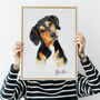 Personalised Watercolour Pet Portrait, thumbnail 3 of 8