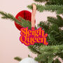 Sleigh Queen Christmas Tree Decoration, thumbnail 1 of 3