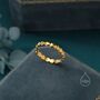 Sterling Silver Heart Shape Skinny Ring, thumbnail 4 of 12