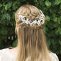 Anoushka Silver Plated Boho Bridal Hair Vine, thumbnail 6 of 7