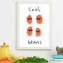 Cool Beans Vegetable Print, thumbnail 1 of 4