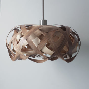 Bird's Nest Knot Wooden Lampshade, 5 of 9