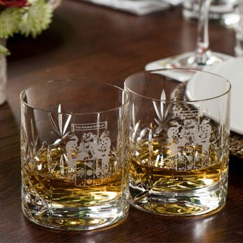 Personalised Whisky Glass With Family Coat Of Arms, 3 of 6