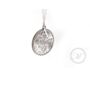 Queen Elizabeth Sixpence Sterling Silver Letter Pendant, thumbnail 3 of 10