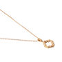 Baori One Silhouette Pendant Rose Gold Vermeil, thumbnail 2 of 3