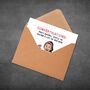 Funny New Baby Card, Meet Rachel Parody Design, thumbnail 5 of 7