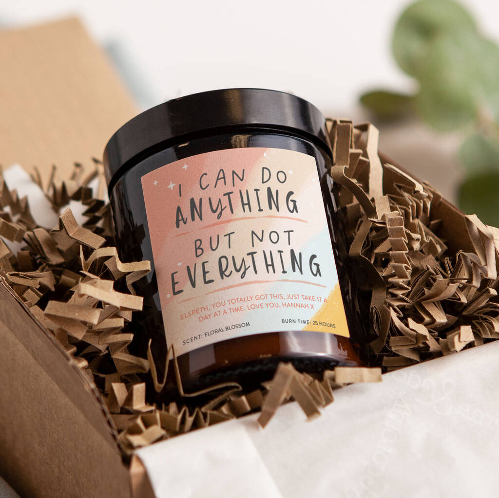 I Can Do Anything Positivity Affirmation Candle By Kindred Fires ...