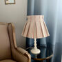 Coral Handmade Pleated Lampshade, thumbnail 1 of 5