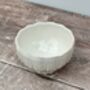 White Dimple Spot Bowl, 10.5cm, thumbnail 3 of 4