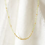 Green Peridot Short Beaded Layering Necklace, thumbnail 4 of 12