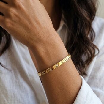 Diamond Bangle Gold, 7 of 10