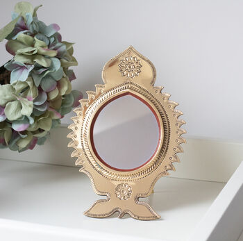 Aranmula Kannadi Traditional Indian Mirror, 8 of 10