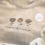 Embroidered 'Sunflowers Are Pretty' Sweater, thumbnail 4 of 5