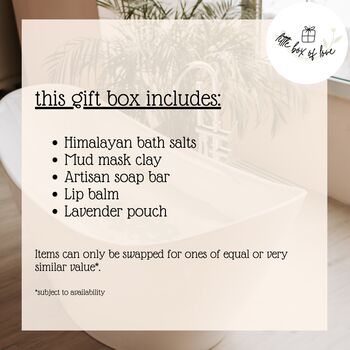 'A Little Box Of Love' Bath And Beauty Hamper, 3 of 7