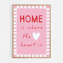 Home Is Where The Heart Is Print, thumbnail 6 of 6