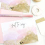 Personalised Notelets Writing Set 'Geode', thumbnail 1 of 1