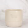 Dachshund Engraved Ceramic Flat White Tumbler, thumbnail 1 of 3