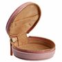Personalised Luxury Round Leather Accessories Case, thumbnail 6 of 9