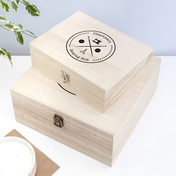 Personalised Sewing Box, 12 of 12