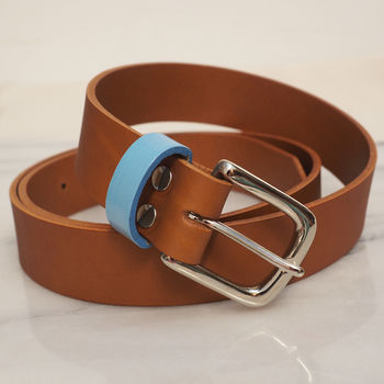 Men's Leather Belt, 3 of 7