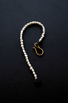 Lulu Freshwater Pearl And 18ct Gold Bracelet, 3 of 5