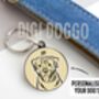Rottweiler Outline ID Tag, thumbnail 2 of 4