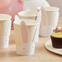 Paper Cups Pop Out Bunny Pastel, thumbnail 2 of 3