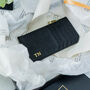 Personalised Leather Zip Cardholder, thumbnail 8 of 8