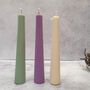 Roman Column Soy Wax Dinner Candles Set Of Two, thumbnail 3 of 6