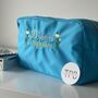 Personalised Wildflower Embroidered Pouch, thumbnail 5 of 5