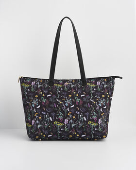 Wilderness Large Black Grab Tote, 4 of 7