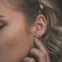 Miku Lightning, Moon And Star Stud Earrings Set, thumbnail 4 of 7