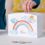 Personalised Rainbow And Clouds Money Pot, thumbnail 4 of 5