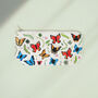 Cotton Butterflies Makeup And Cosmetic Bag, thumbnail 2 of 8