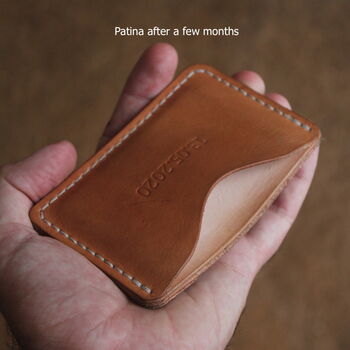Personalised Stitch Your Own Leather Wallet Kit, 6 of 8