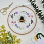 Stumpwork Bee Embroidery Kit, thumbnail 1 of 7