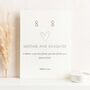 Mother And Daughter Sterling Silver Infinity Symbol Stud Earrings, thumbnail 1 of 9
