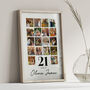 Personalised 21st Birthday Print, 21st Birthday Gift, thumbnail 4 of 6