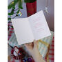 Apple Sprig Personalised Christmas Card, thumbnail 4 of 7