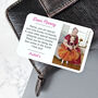 Personalised Wallet Metal Photo Card For Granny, thumbnail 1 of 7